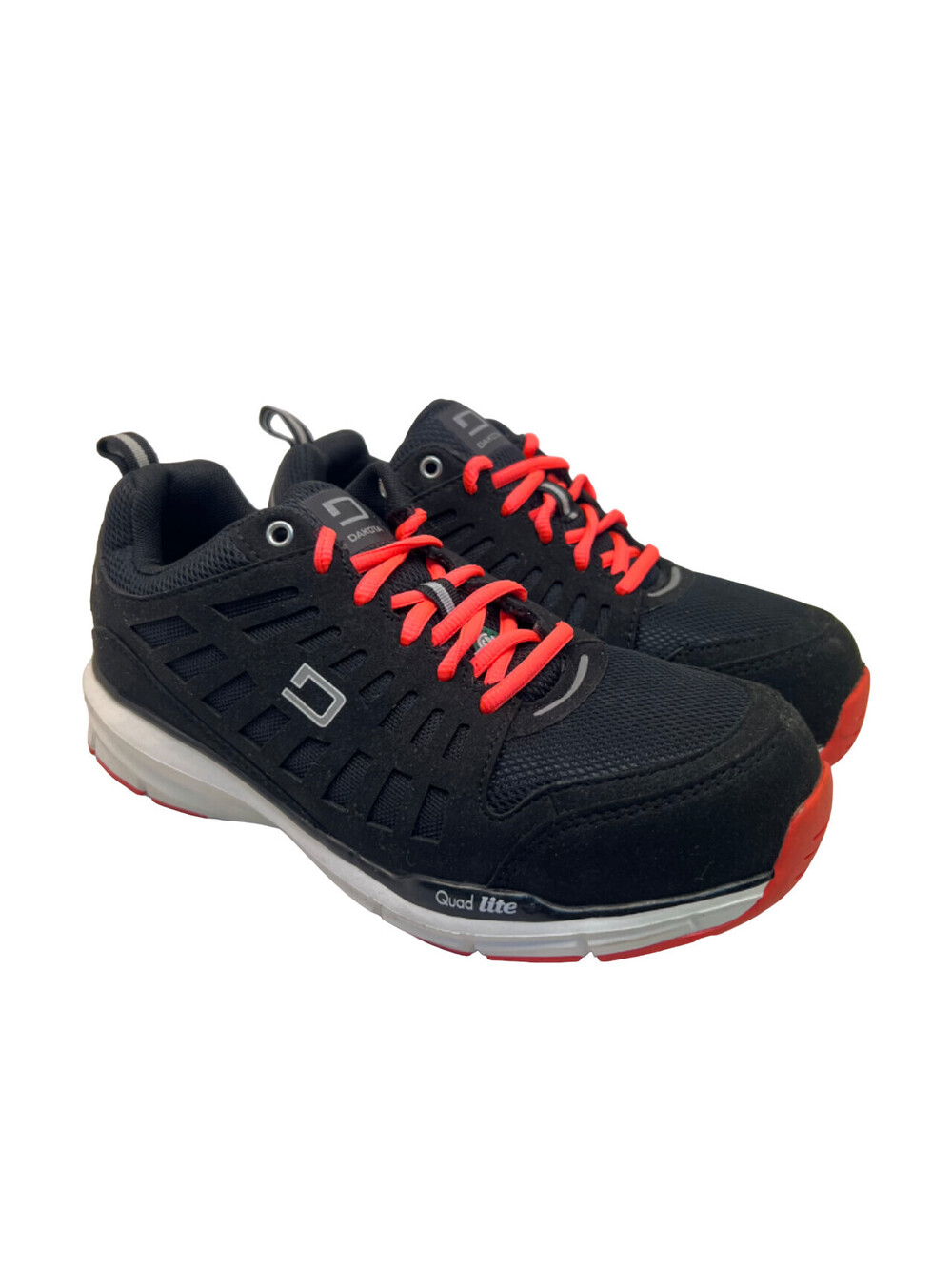 DAKOTA Women's Quad Lite Alum Toe Comp Plate Work Shoes 3602 Black Size 8W